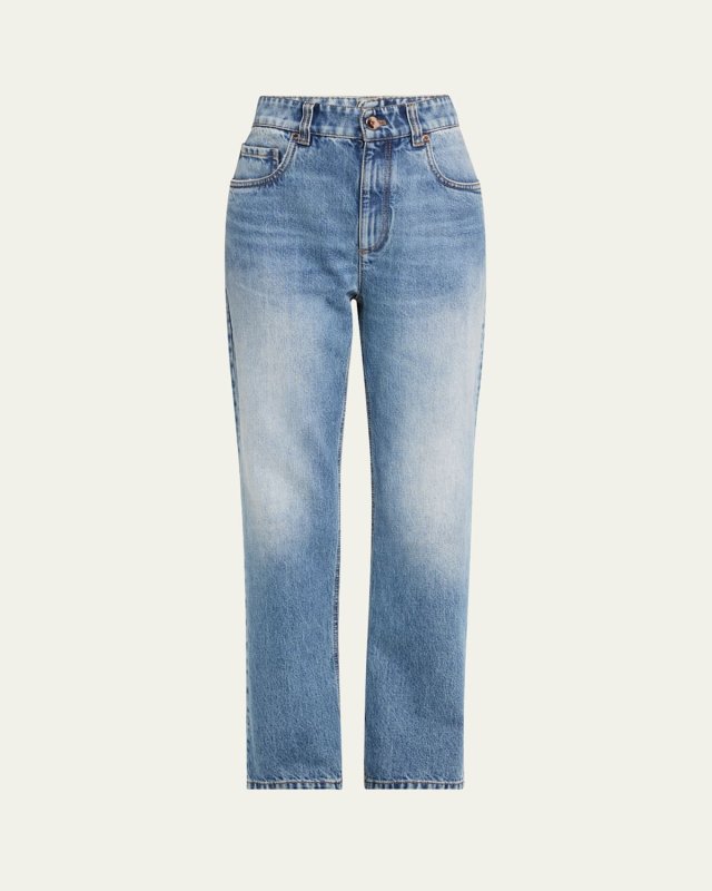 Retro Vintage High Waisted Authentic Denim Jeans